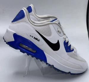 Nike Air Max 90 G Golf Shoes Men’s Size 8 White Game Royal Black CU9978-106 - Picture 1 of 8