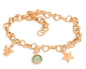 Armband rose gold Schutzengel Armband Kinderschmuck Taufarmband Bettelarmband - Bild 1 von 3