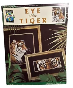 Eye Of The Tiger Cross-Stitch Pattern By True Colors International - Picture 1 of 3