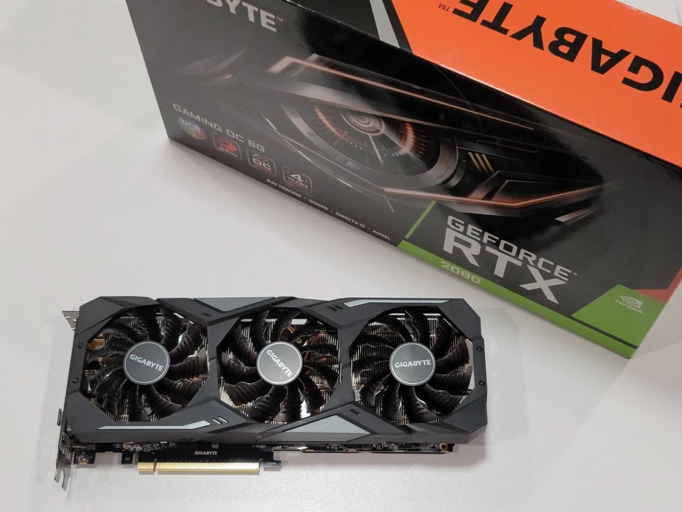 Gigabyte RTX 2080 GAMING OC 8GB GDDR6 HDMI/DP/USBC Graphics Card TESTED With Box - Image 1 of 4