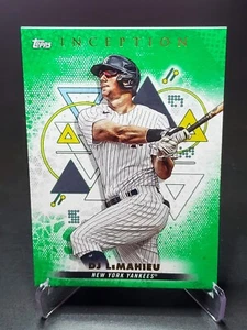 2022 Topps Inception DJ LeMahieu GREEN New York Yankees MLB - Picture 1 of 1
