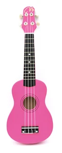 Magma Soprano Ukulele 21 inch Satin Pink Color with Bag (MK20RS) - Picture 1 of 3