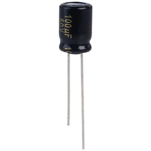 Panasonic EEUFM1H221 220uF 50V 105°C Faible Impédance Radial Alum Electrolytique - Photo 1/1