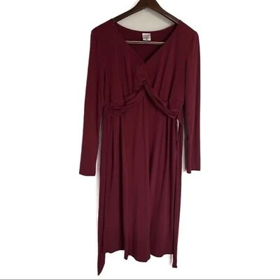 Motherhood Maternity Long Sleeve Dress Women’s Size M - Image 1 of 4