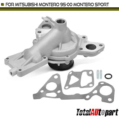 1x Engine Water Pump with Housing for Mitsubishi Montero 1995-2000 Montero Sport - Image 1 of 4