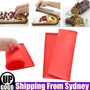 Baking Sheet Mat Pastry Liner Heat Silicone Non-Stick Oven Tray Resistant AUS - Picture 1 of 12