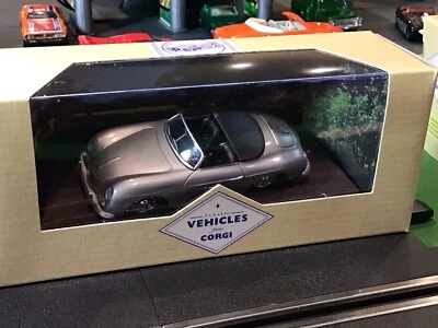 Corgi Classic 98123 Silver Porsche 360 Convertible DieCast 1/43 Scale. - Image 1 of 4