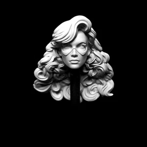 Marvel Legends Custom Shadowcat Kitty Pryde Head 3d printed UnPAINTED. - Bild 1 von 5