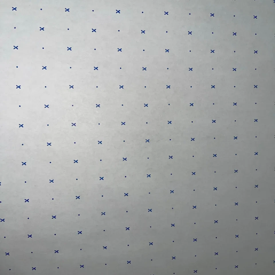 20 Mts Design Paper, Pattern Making Paper 36" (91cm) - Design Spot & Cross - Image 1 of 1