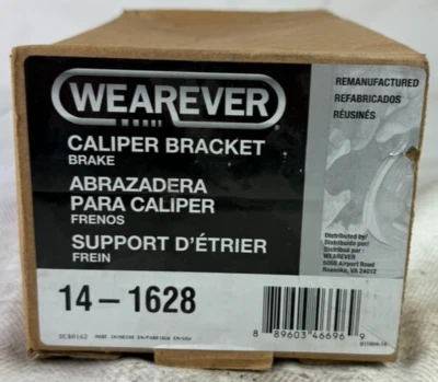 Soporte de pinza de freno de disco 14-1628 Reman delantero; Subaru Forester 1998-2002 Foto 1 de 4
