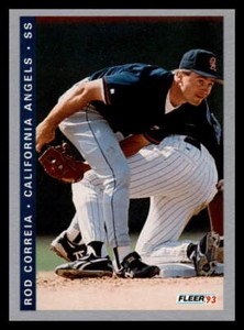 1993 Fleer Final Edition # F-179-Rod Correia-California Angels
