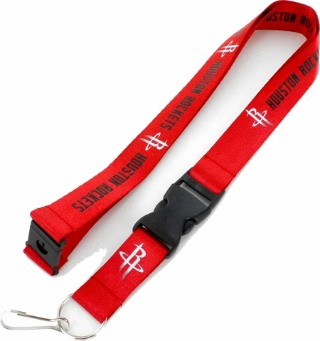 Houston Rockets Lanyard Breakaway Clip Key Chain Cover