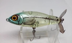 Vintage BOMBER Rip Shad Clear/Blue 2 1/2" Screwtail Topwater/Surface 1/4oz lure - Picture 1 of 7