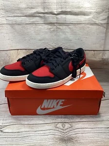 Nike Air Jordan 1 Retro AJKO Low Bred Varsity Red White DX4981-006 Mens New - Picture 1 of 5