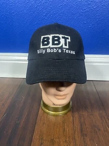Vintage Billy Bobs Texas Hat Wool Lettering Baseball Cap - Picture 1 of 6