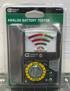 Probador de batería analógico eléctrico comercial 120 196 ENVÍO GRATUITO - Imagen 1 de 1