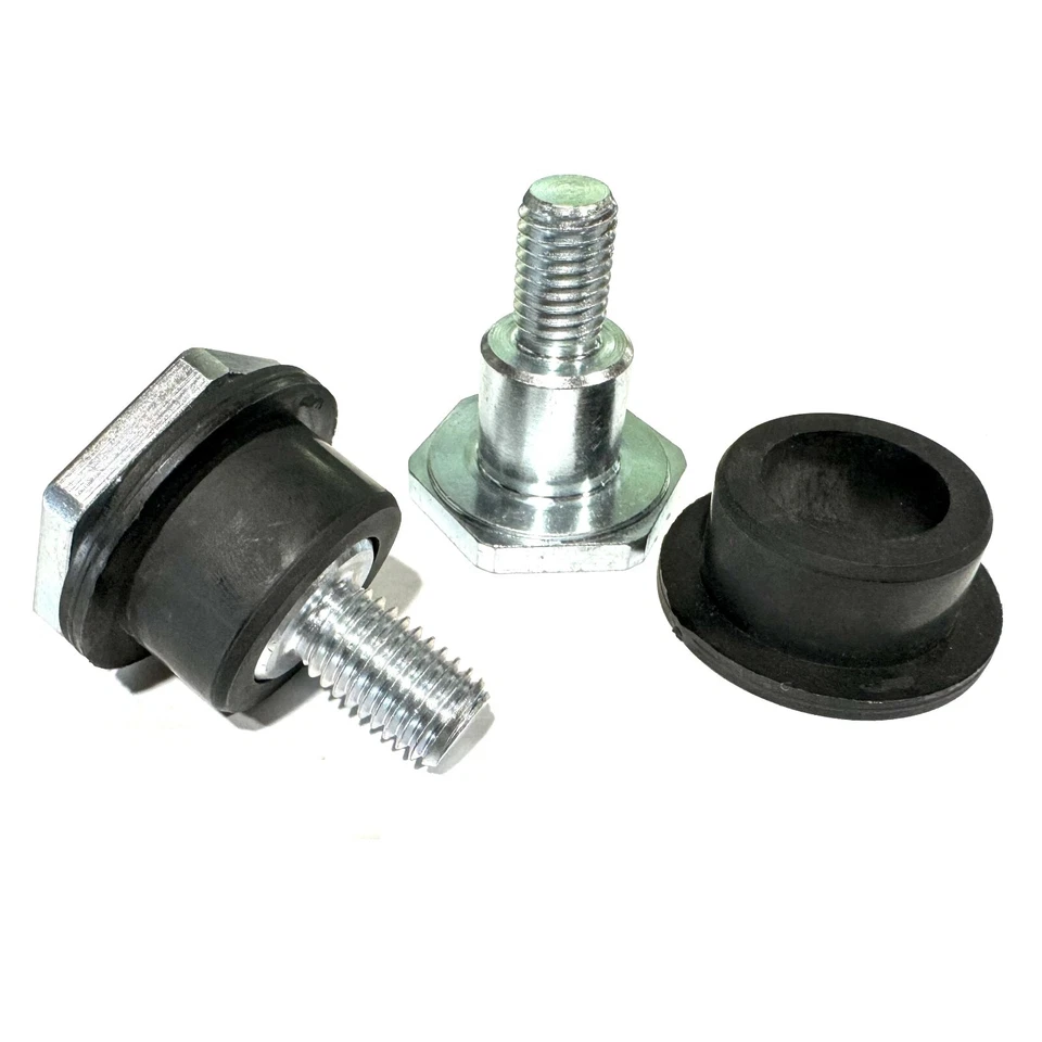 PK 2 OEM Wacker WP1540 WP1550 (New Style)  Handle Bushing w/ Bolt Kit - Image 1 of 1
