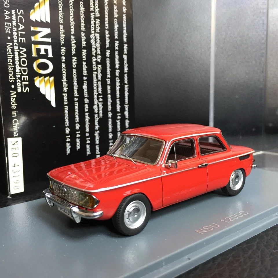 Neo Scale Models 1/43 NSU 1200 C Anno 1967 cod. 43190  - Immagine 1 di 2