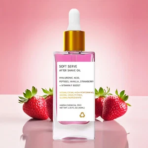 1 Stück Truly Beauty Strawberry Vanilla After Shave Öl für glatte Haut nach der Rasur - Bild 1 von 15