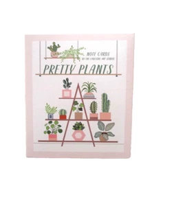 Leanin' Tree - Boxed Mini Notecards - Pretty Plants - New - Picture 1 of 3