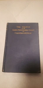 CIVIL WAR BOOK Charge of 8th Pa Calvary at Chancellorsville 1883 - Picture 1 of 13