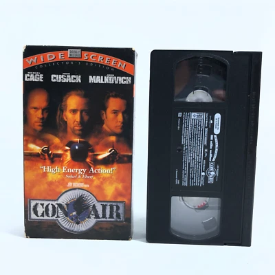 Con Air (VHS, 1997) Nicolas Cage Brand Touchstone Home Video - Image 1 of 3