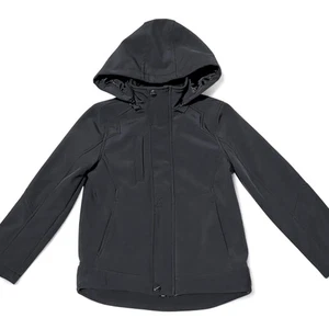 Urban Republic Jungen Softshelljacke mit Kapuze Gr. XL (7) schwarz Reißverschlusstaschen gefüttert - Bild 1 von 10