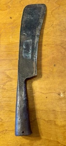 Antikes frühes Walfang Blubber Enthäutungsmesser handgeschmiedet - Bild 1 von 7