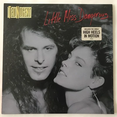 Ted Nugent 1986 Little Miss Dangerous LP Atlantic 81632-1🇺🇸promo - Image 1 of 4