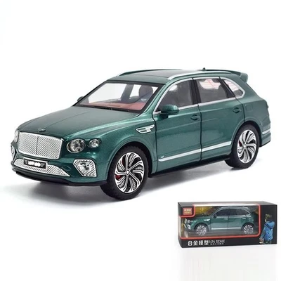 1:24 Bentley Bentayga Aleación Diecast Metal Coche Modelo Vehículo Colección Regalo NUEVO Foto 1 de 4
