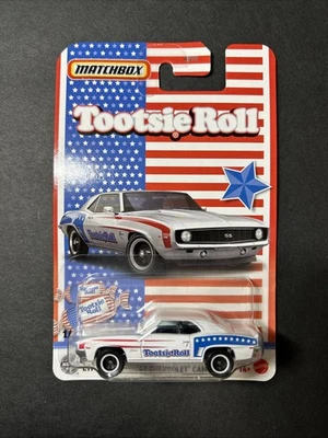 Matchbox 2025 Candy Tootsie Roll '69 Chevrolet Camaro # 1/6 🇺🇸 - Image 1 of 4
