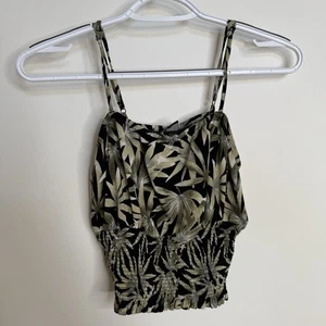 Volcom Woman’s Tropical Crop Top Size Small - Picture 1 of 10