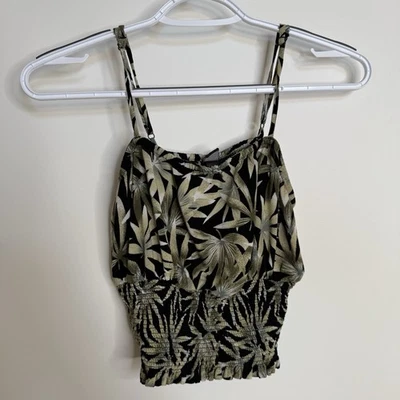 Volcom Woman’s Tropical Crop Top Size Small - Image 1 of 4