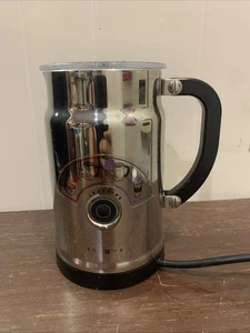 Nespresso Electric Milk Frother Aeroccino Stainless Model 3192 Hot & Cold - Picture 1 of 7