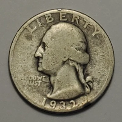1932 D Nicer Low Mintage Washington Quarter - Image 1 of 2
