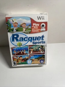 Racquet Sports for Nintendo Wii with Camera Included Brand New Open Box - Picture 1 of 2