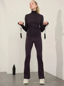 Pantalón forrado de lana ATHLETA Altitude Edge nuevo con etiquetas - XSP iris púrpura #470949 - Imagen 1 de 7