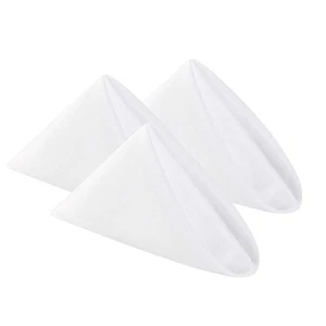 Cloth Napkins 20x20 inch Washable Polyester Dinner Napkins Soft Table Napkins... - Picture 1 of 7