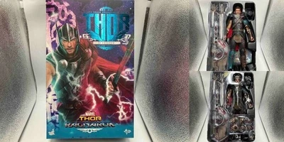 Фигурка гладиатора Тора - Hot Toys MMS445 Thor: Ragnarok Deluxe Ver б/у редкая Япония - Изображение 1 из 4