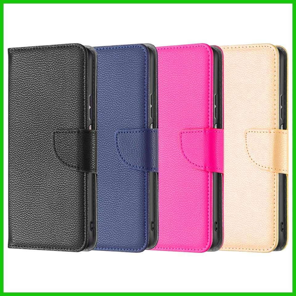 Flip Cover per Xiaomi Redmi Note 9 Custodia Magnetica in Pelle Portafoglio Libro - Immagine 1 di 4