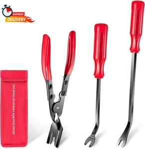 3-teiliges Clip-Entferner-Werkzeug, Clip-Zangen-Set Befestigungs-Entferner, automatischer Trim-Entferner - Bild 1 von 9
