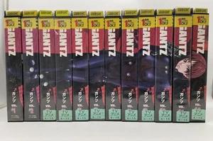 GANTZ 1-12 VHS Complete set Japnese NTSC Anime Sinsuke sato 12vhs - Picture 1 of 20