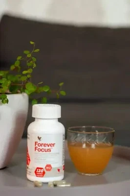 Forever Focus (120 caps) to promote mental clarity, focus, concentration, KOSHER - Image 1 of 4