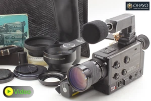w/Extras [N MINT] Canon 1014XL-S Super 8 Cine Camera 6.5-65mm f/1.4 From Japan - Picture 1 of 17
