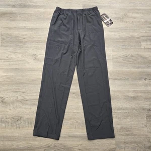 Skechers Barco Scrub Pants Herren Medium Tall Pewter Stretch feuchtigkeitsableitend Cargotasche - Bild 1 von 18