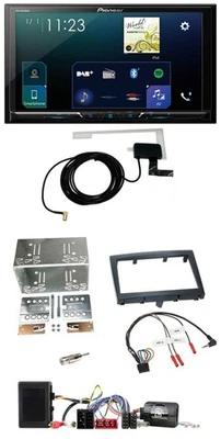 Pioneer 2DIN DAB USB Lenkrad Bluetooth Autoradio für Porsche Boxster 911 Cayman - Bild 1 von 4