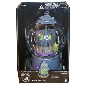 New Disney The Haunted Mansion Halloween Animated Globe Swirling Bats 7in Tall - Picture 1 of 9