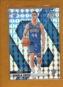 Nikola Topic 2024-25 Panini Mosaic Rookie Mosaic Prizm RC #242 - Picture 1 of 2