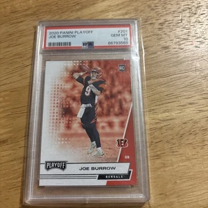 Playoff Joe Burrow 2020 PSA 10 201 - Imagen 1 de 2