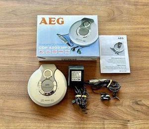 AEG Tragbarer CD-Player CDP 4202 MP3 Discman OVP Neu unbenutzt - Bild 1 von 10